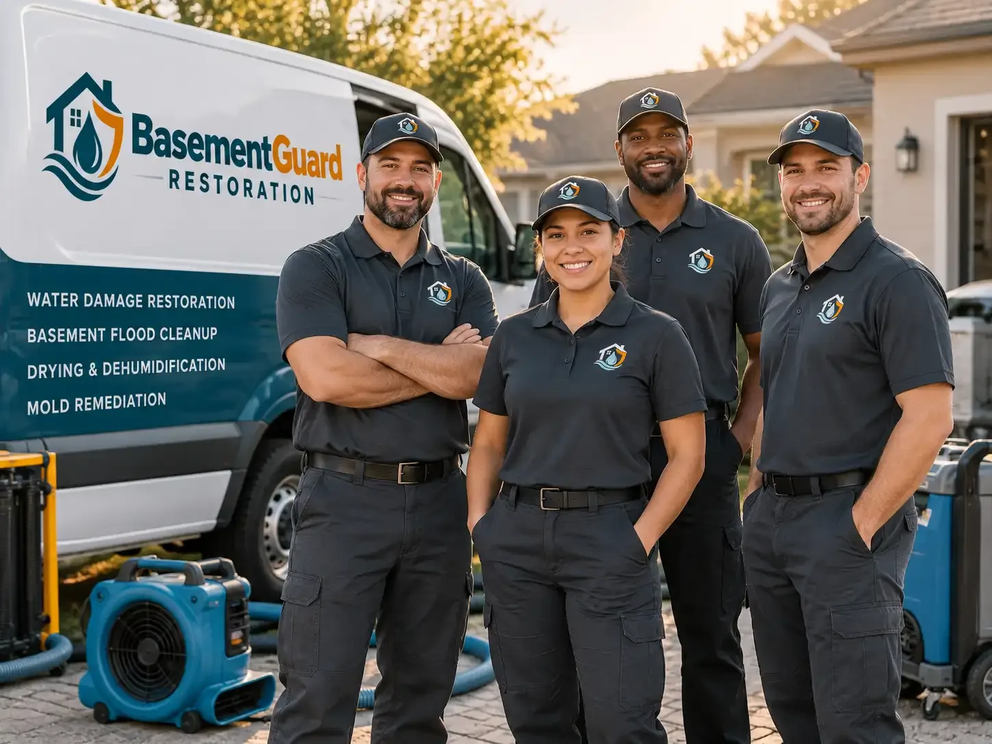 Basement Water Damage Restoration company in Perkins, MI